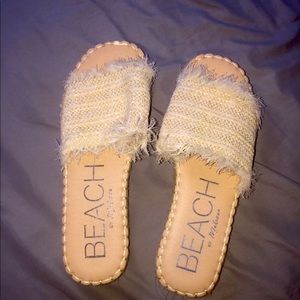 Summer slide sandals size 7